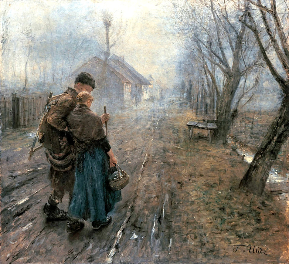 Il pesante fardello, 1890